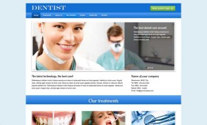 Dentist Theme For ICOMTechnologies Syracuse Website Design